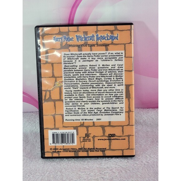 Harry Potter Witchcraft Repackaged Making Evil Look Innocent DVD - Picture 2 of 7